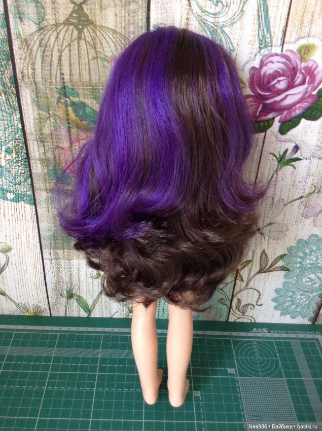 Когда кукольная голова рукам покоя не даёт (фото 6)