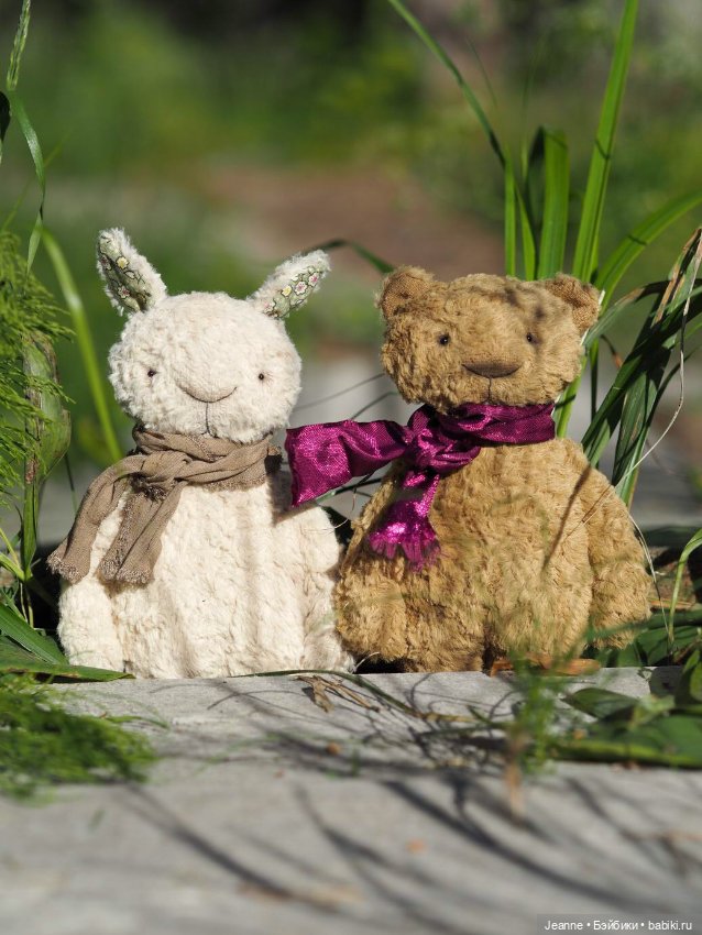 Джон и Джефф — Текстильные игрушки и примитивы: кофейные