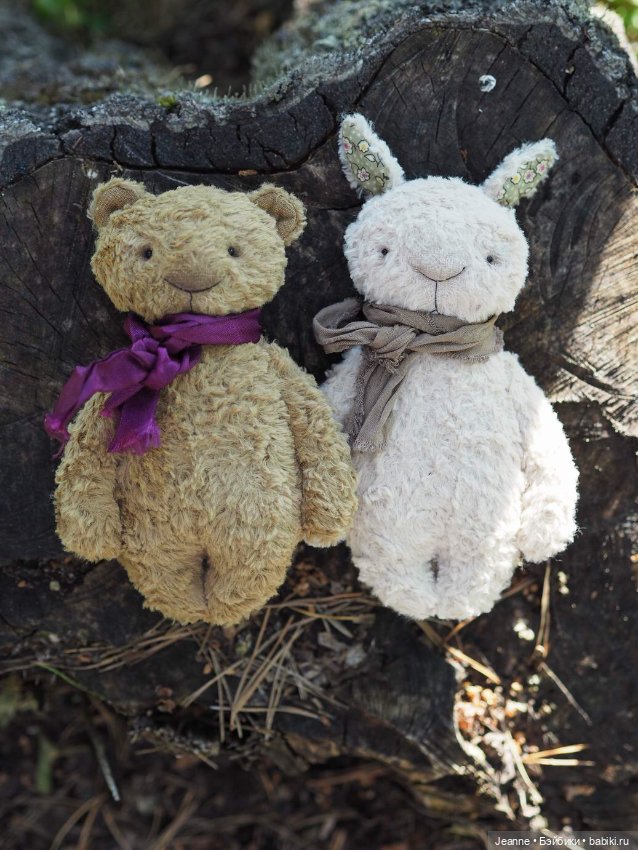 Джон и Джефф — Текстильные игрушки и примитивы: кофейные (фото 3)