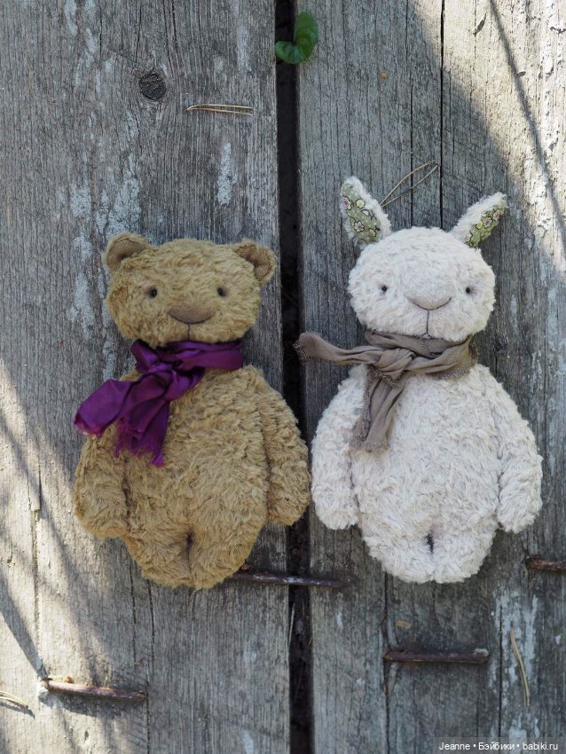 Джон и Джефф — Текстильные игрушки и примитивы: кофейные (фото 2)