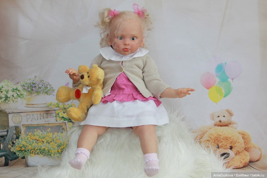 Моя новенькая Маруся — Куклы Реборн (Reborn): работы мастеров (фото 4)