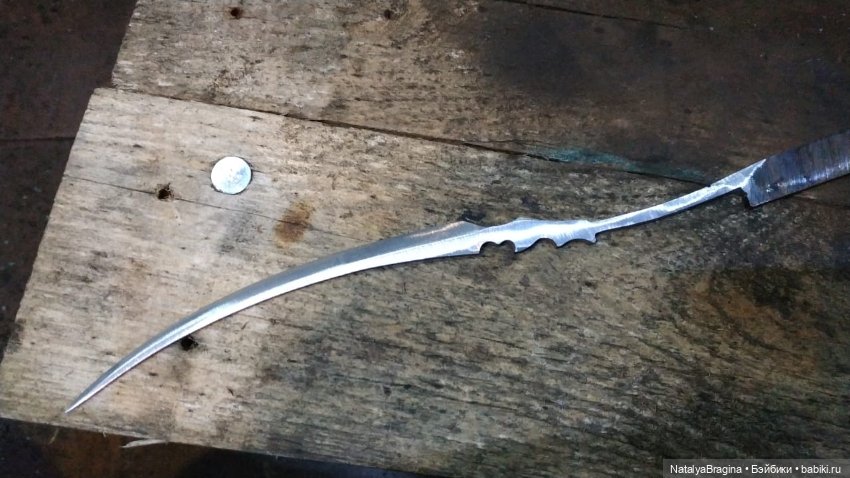 Кованый меч для темного эльфа (фото 5)