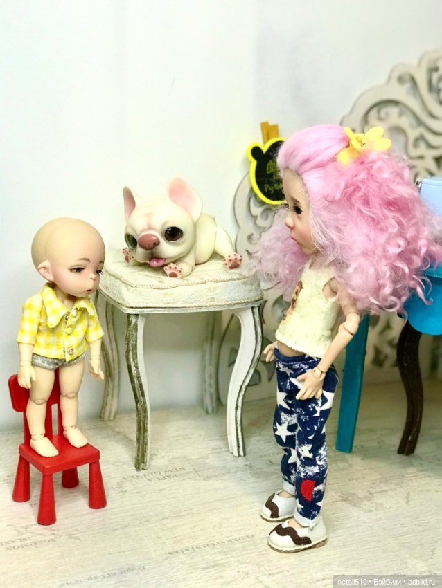Ману маленькая швея. Куклы Филенко (фото 8)
