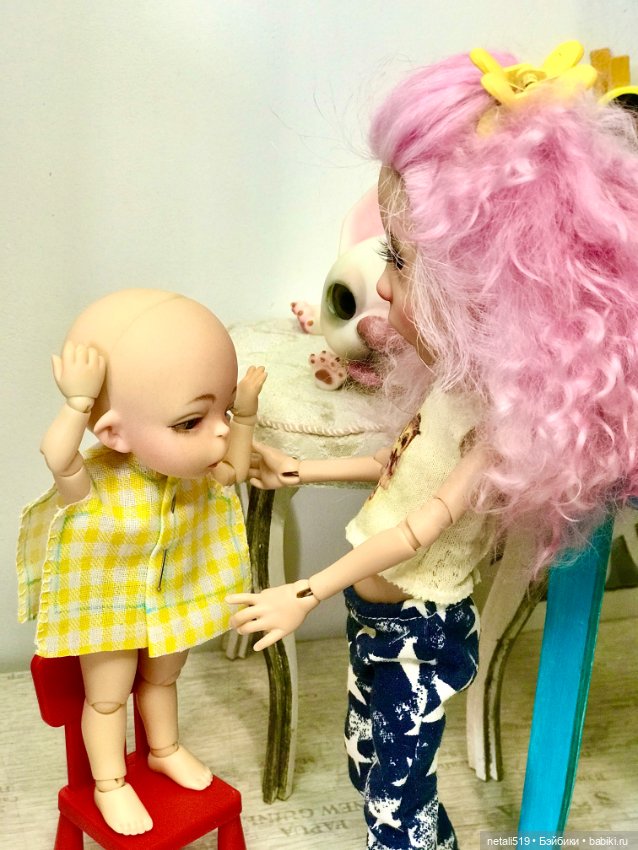 Ману маленькая швея. Куклы Филенко (фото 6)