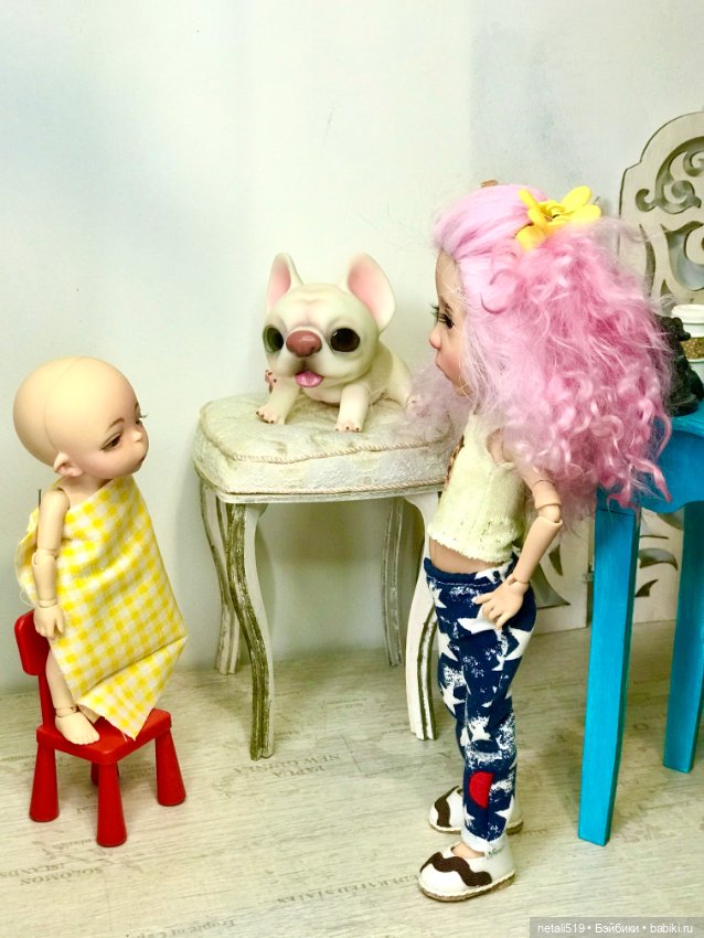 Ману маленькая швея. Куклы Филенко (фото 2)