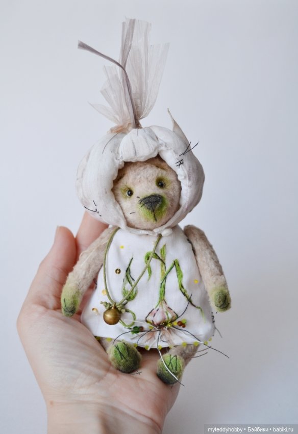 Мишка тедди Зубок Чесночка (фото 3)