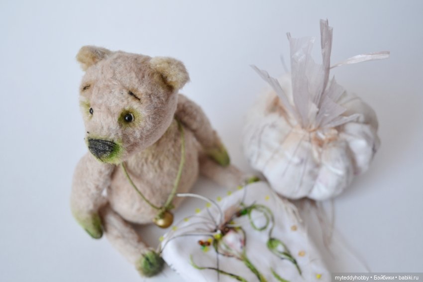 Мишка тедди Зубок Чесночка