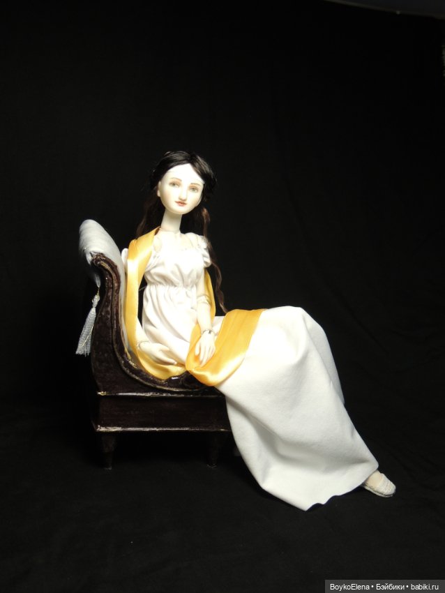 Мадам Рекамье из фарфора — Авторские шарнирные куклы своими руками: лепка