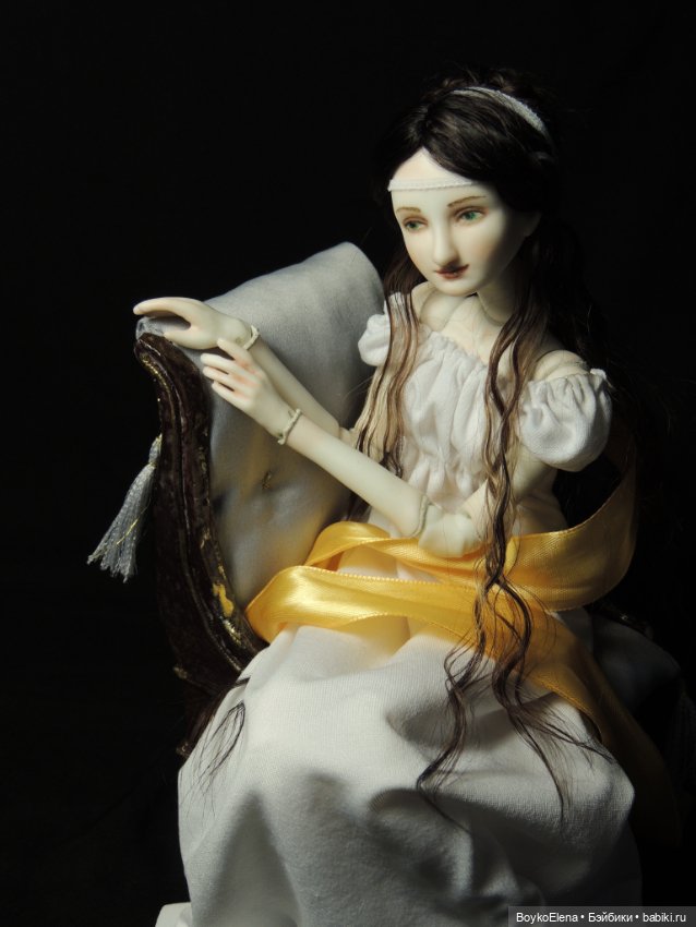 Мадам Рекамье из фарфора — Авторские шарнирные куклы своими руками: лепка
