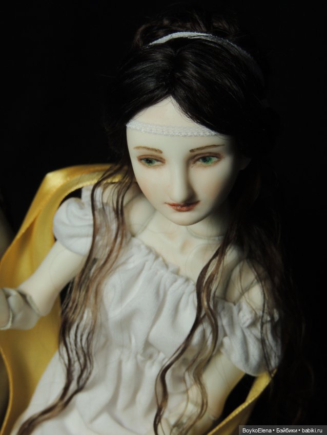 Мадам Рекамье из фарфора — Авторские шарнирные куклы своими руками: лепка (фото 10)