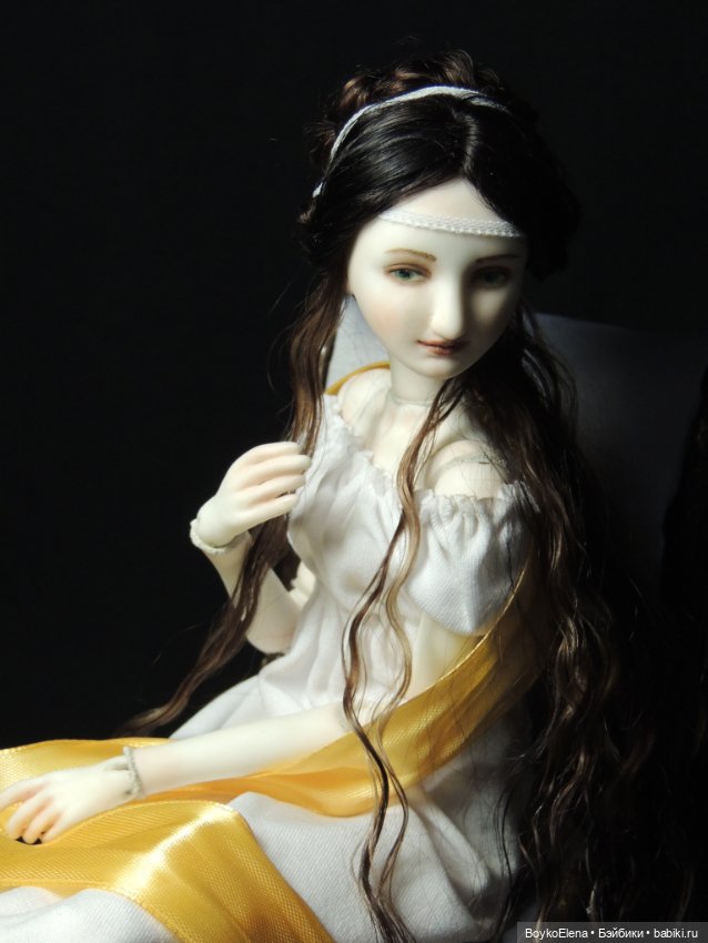 Мадам Рекамье из фарфора — Авторские шарнирные куклы своими руками: лепка (фото 6)
