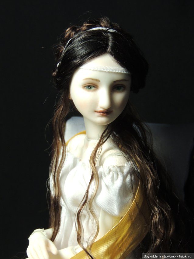 Мадам Рекамье из фарфора — Авторские шарнирные куклы своими руками: лепка (фото 7)