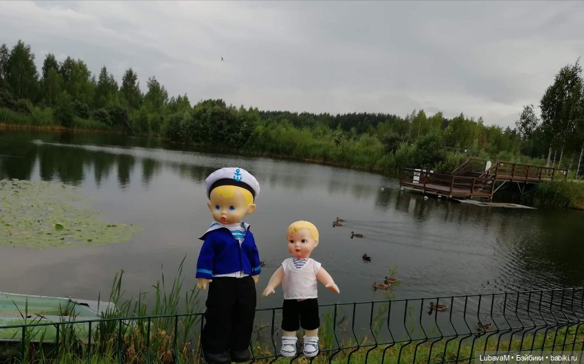 Прогулка Володьки и Алешки