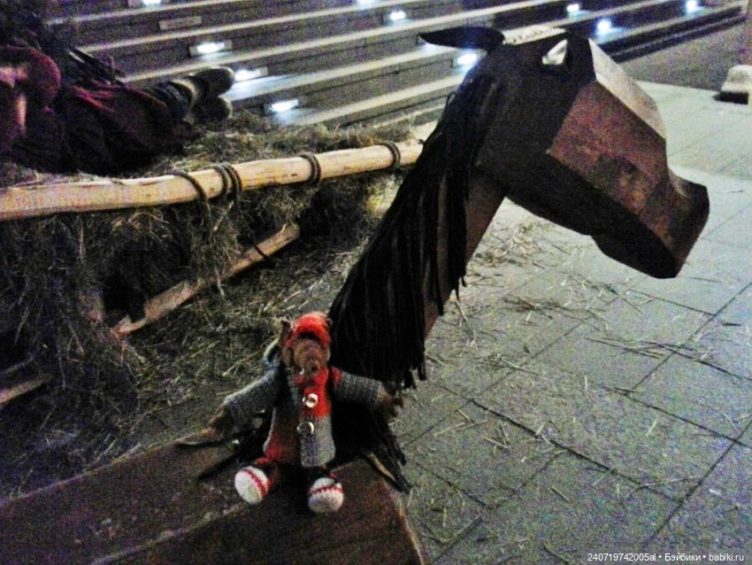 Первая масленница Альфа — Вязаные игрушки и амигуруми: крючком