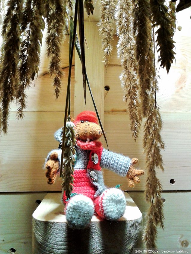 Первая масленница Альфа — Вязаные игрушки и амигуруми: крючком (фото 5)
