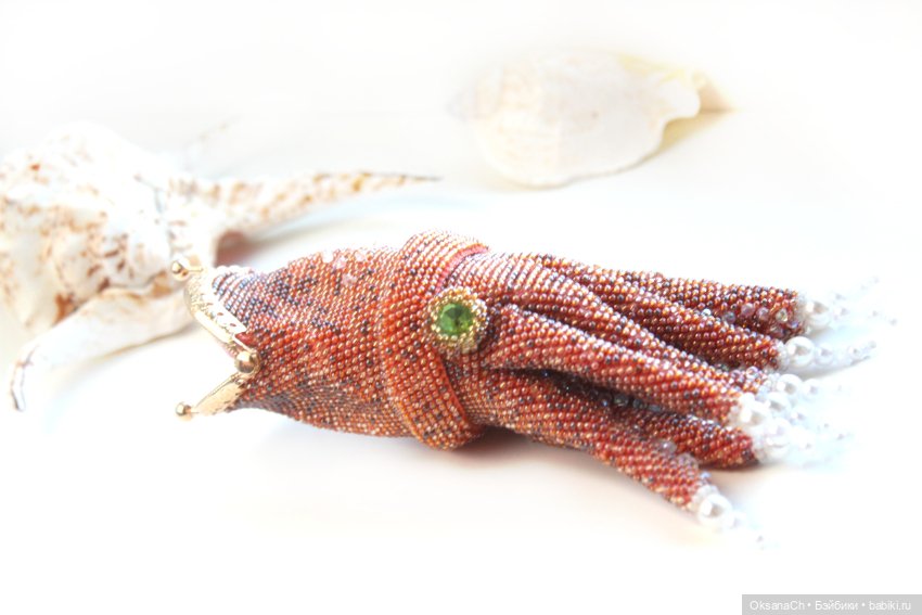 Кальмар — Вышивка крестиком (фото 3)