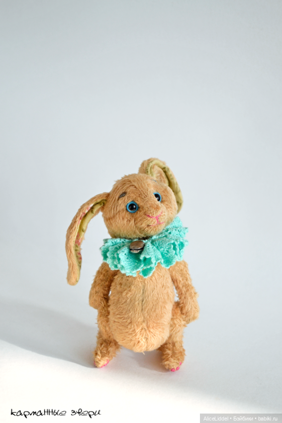 Заяц Никодим — Авторские мишки Тедди и друзья: фото (фото 6)