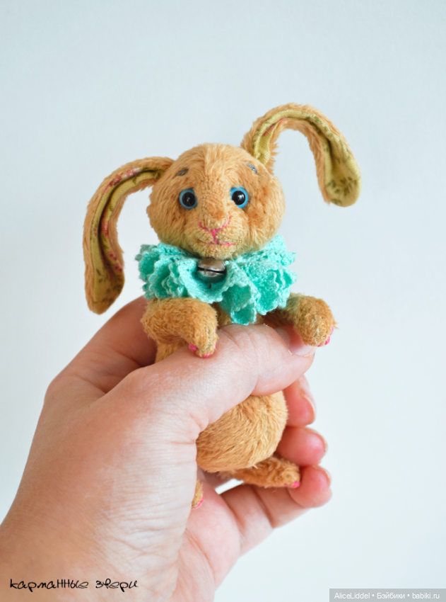 Заяц Никодим — Авторские мишки Тедди и друзья: фото (фото 7)