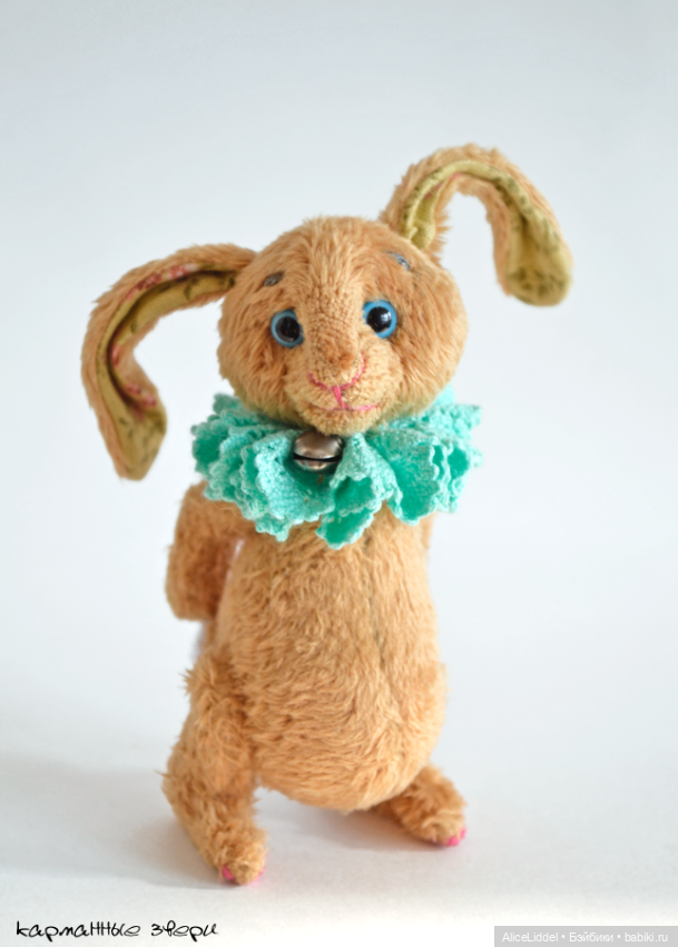 Заяц Никодим — Авторские мишки Тедди и друзья: фото