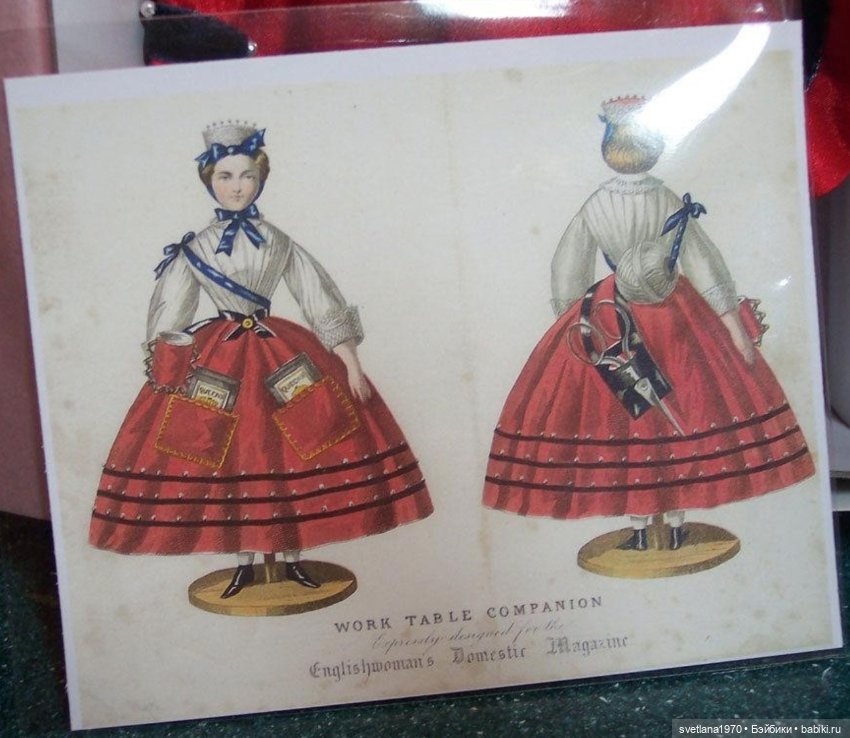 Куколки компаньонки портних - и игольницы. Вторая половина XIX века (фото 3)
