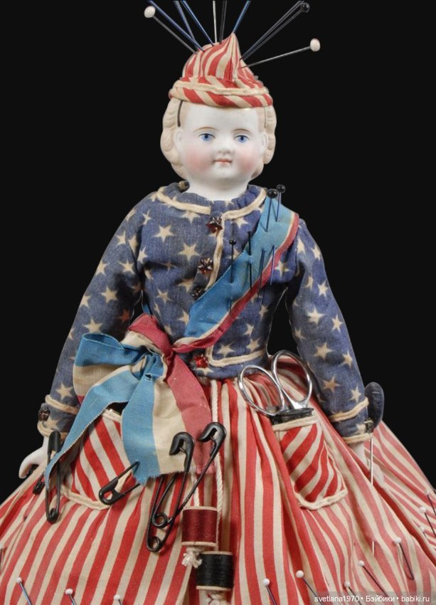 Куколки компаньонки портних - и игольницы. Вторая половина XIX века (фото 2)