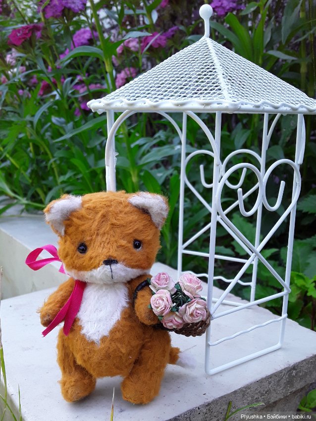 Новенькая. Лиса Лизавета — Домашние фото авторских игрушек: Тедди (фото 6)