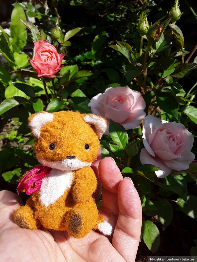 Новенькая. Лиса Лизавета — Домашние фото авторских игрушек: Тедди