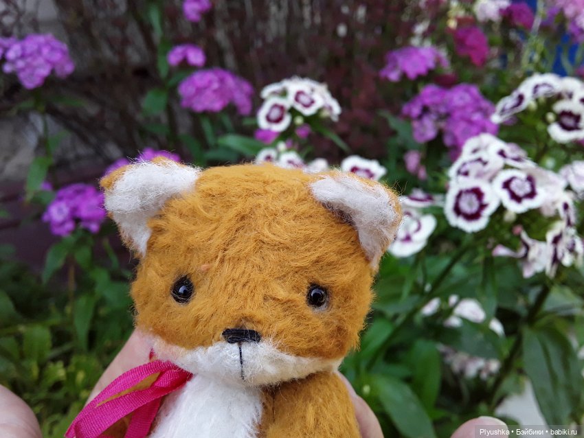 Новенькая. Лиса Лизавета — Домашние фото авторских игрушек: Тедди (фото 10)