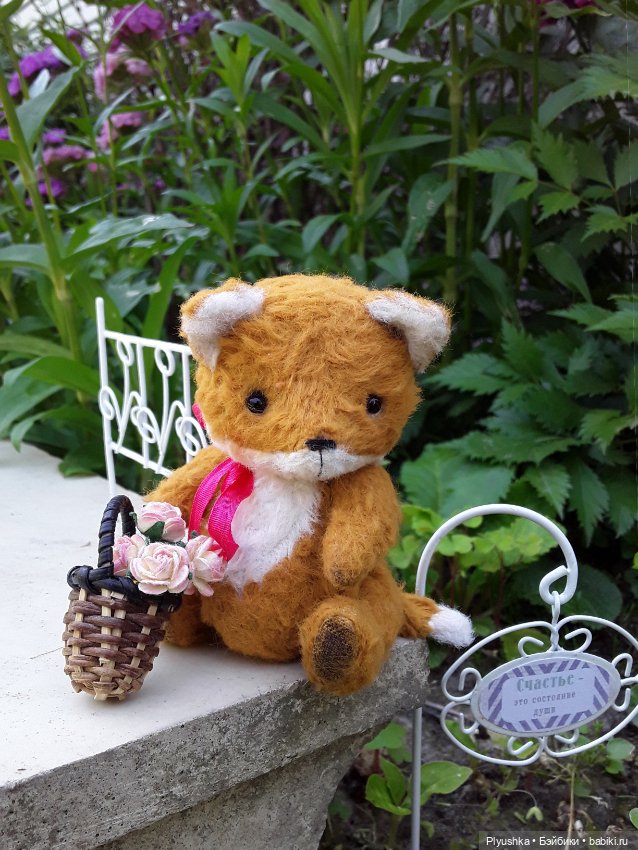 Новенькая. Лиса Лизавета — Домашние фото авторских игрушек: Тедди (фото 9)