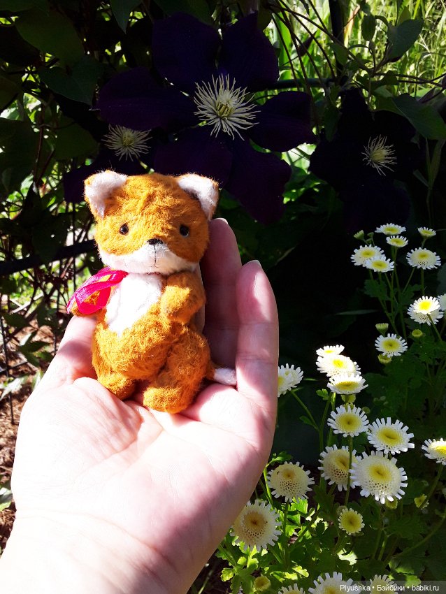 Новенькая. Лиса Лизавета — Домашние фото авторских игрушек: Тедди