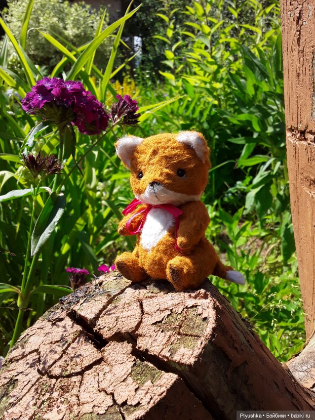 Новенькая. Лиса Лизавета — Домашние фото авторских игрушек: Тедди