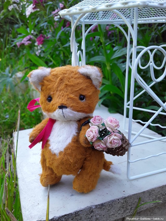 Новенькая. Лиса Лизавета — Домашние фото авторских игрушек: Тедди (фото 7)