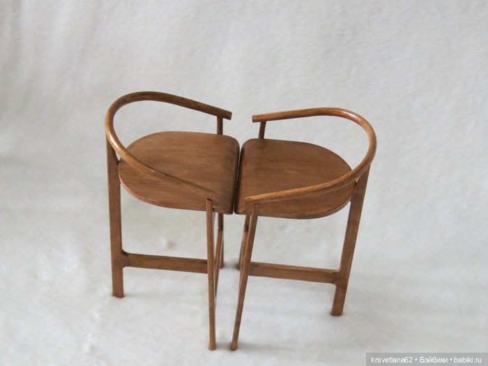 Барные стулья — Мебель для кукол и домиков: фото