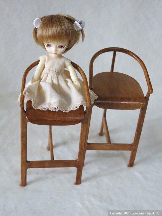 Барные стулья — Мебель для кукол и домиков: фото