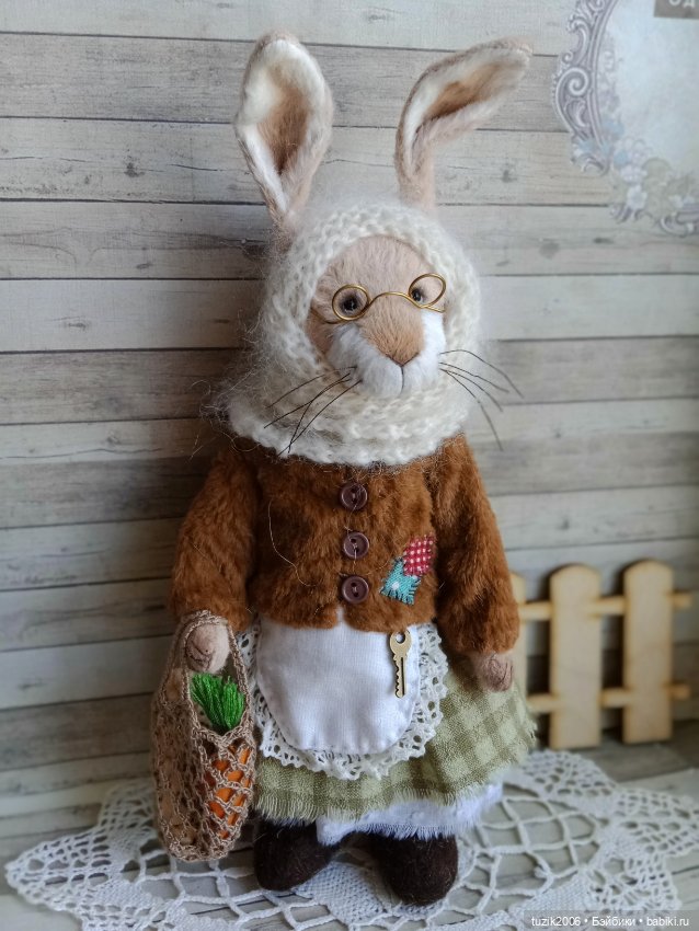 Зайчиха Полина Ивановна — Авторские мишки Тедди и друзья: фото