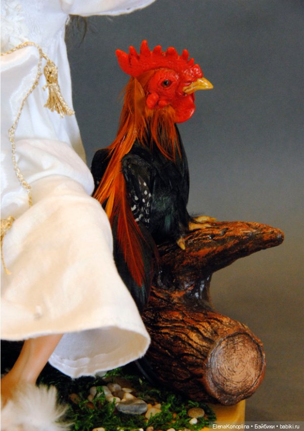 Баба Яга - сплюшка — Авторские портретные куклы по фото: галерея работ (фото 3)