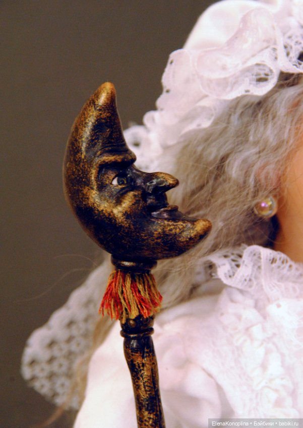 Баба Яга - сплюшка — Авторские портретные куклы по фото: галерея работ (фото 7)