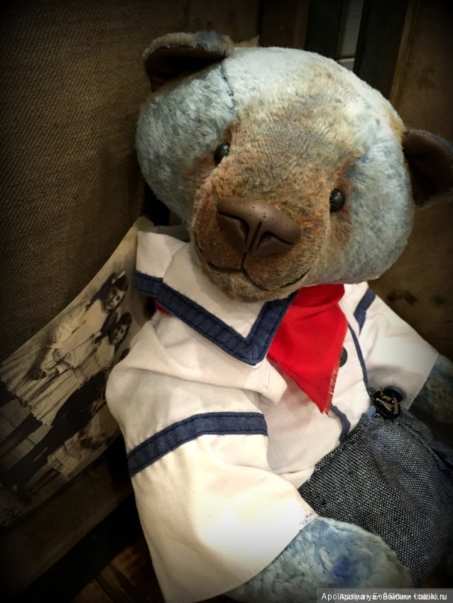 Мишка-тедди, влюблённый в море