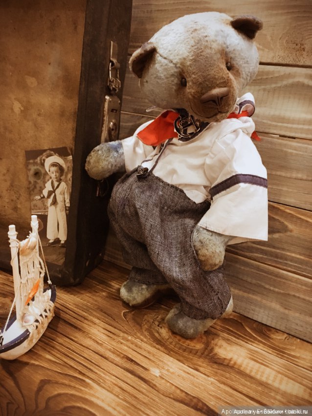 Мишка-тедди, влюблённый в море (фото 2)