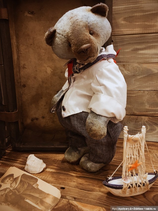 Мишка-тедди, влюблённый в море (фото 4)