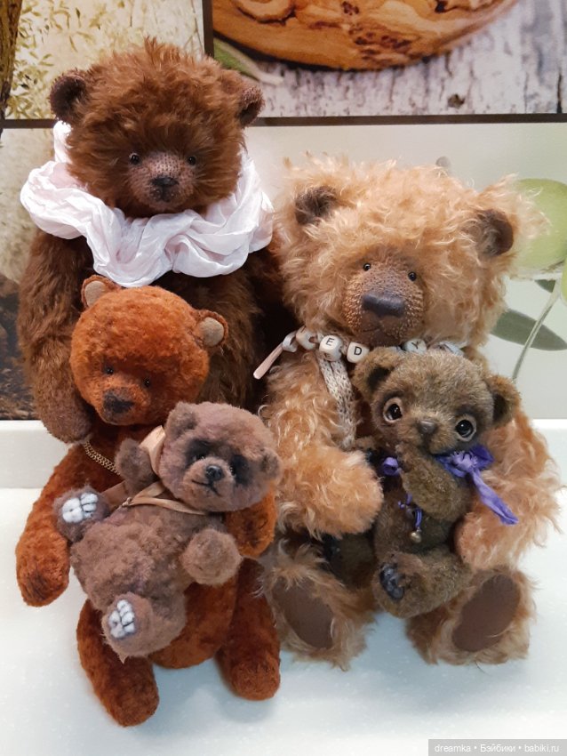 Мои любимые косолапыши❤ — Домашние фото авторских игрушек: Тедди