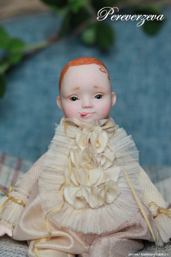 Малыш Sun — Авторские миниатюрные куклы: лепка (фото 3)