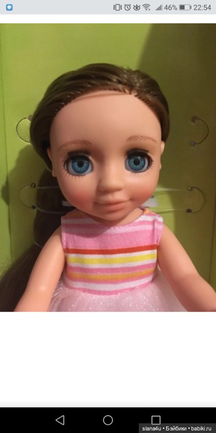 В первый раз замена глаз — Российские куклы Весна