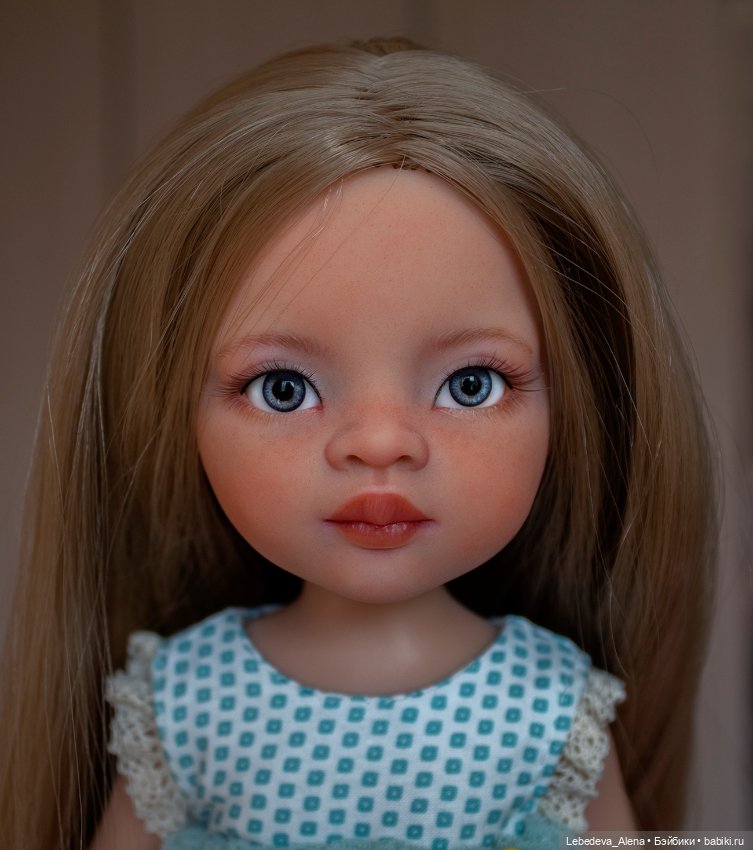 Маника-Алиса — ООАК Paola Reina (Паола Рейна) и испанских кукол: перерисовка (фото 3)