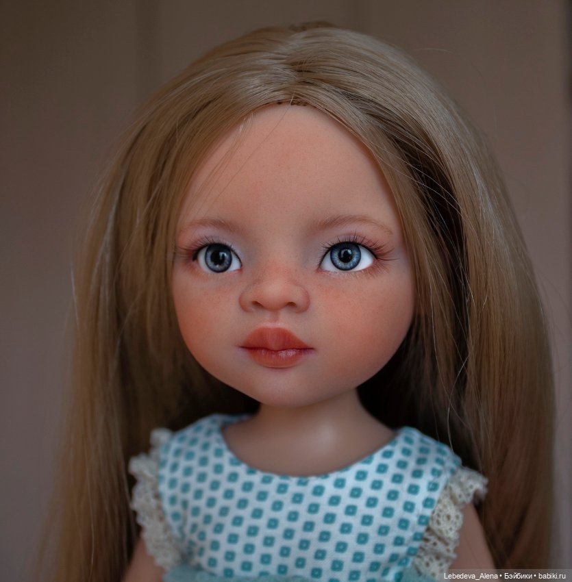 Маника-Алиса — ООАК Paola Reina (Паола Рейна) и испанских кукол: перерисовка (фото 2)