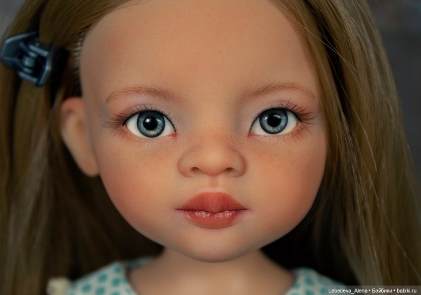 Маника-Алиса — ООАК Paola Reina (Паола Рейна) и испанских кукол: перерисовка