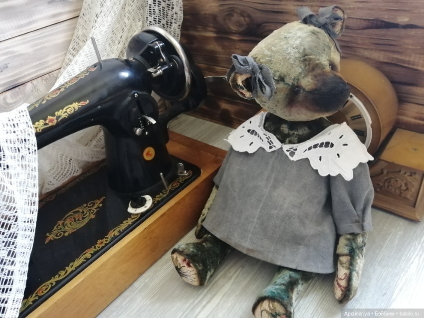 Brigitte мишка-тедди — Авторские мишки Тедди и друзья: фото