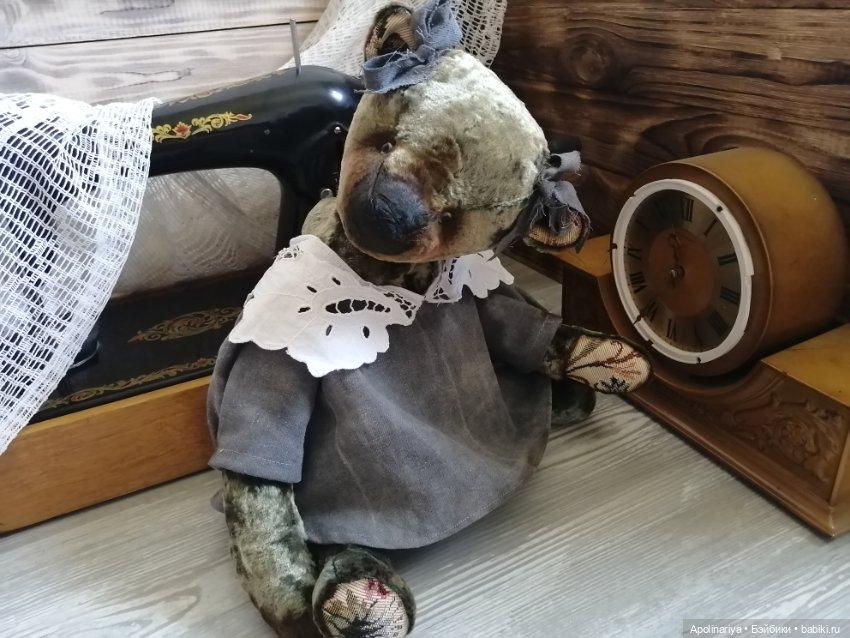 Brigitte мишка-тедди — Авторские мишки Тедди и друзья: фото (фото 10)