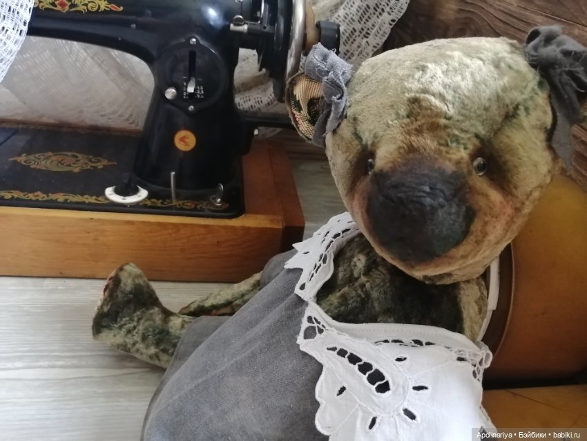 Brigitte мишка-тедди — Авторские мишки Тедди и друзья: фото