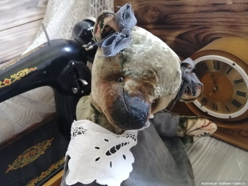 Brigitte мишка-тедди — Авторские мишки Тедди и друзья: фото (фото 8)